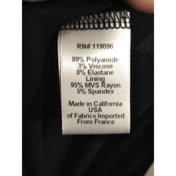 Nightcap Size 2 Sleeveless Black Stretch Lace Bodycon Sheath Dress - Picture 8 of 9